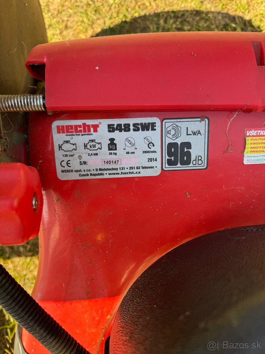 Motorova kosacka Hecht 848 SWE - 6