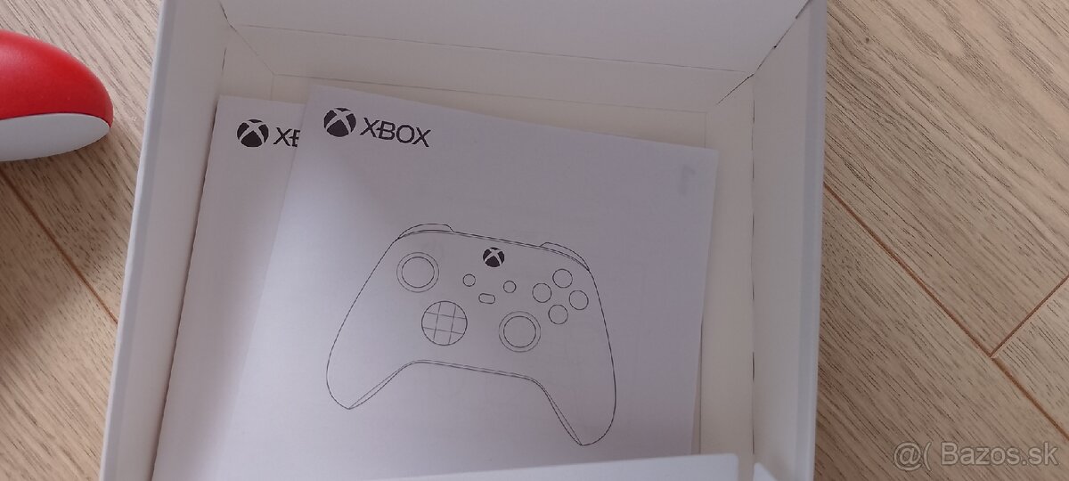 Xbox series s x pulse red ovládač - 6