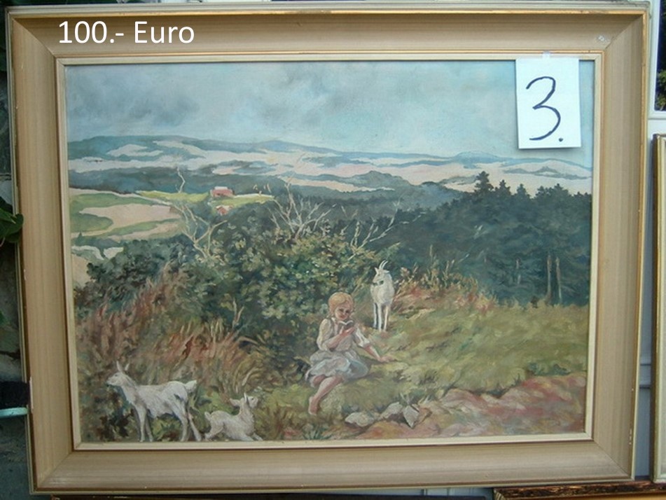 Obrazy olejomaľby rôzne tematiky viac kusov - 6