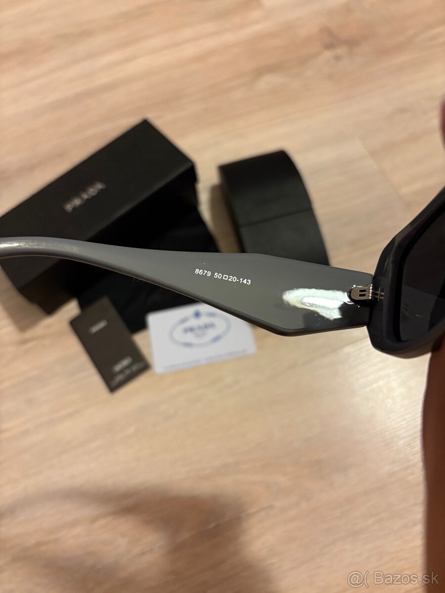 Prada PR 17WS slnečné okuliare - sivé (PR1) - 6