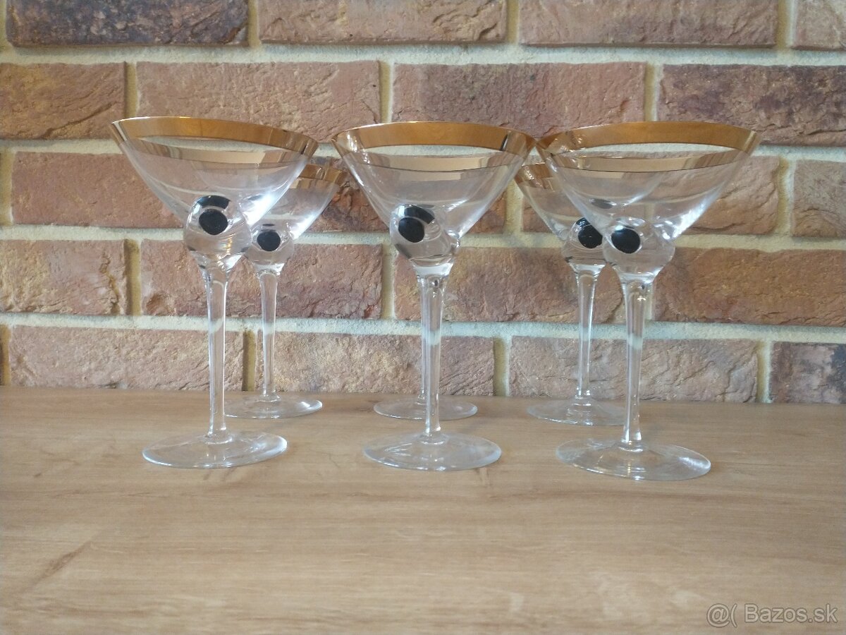 kryštál, žardiniéra, misa, poháre, popolník - 6