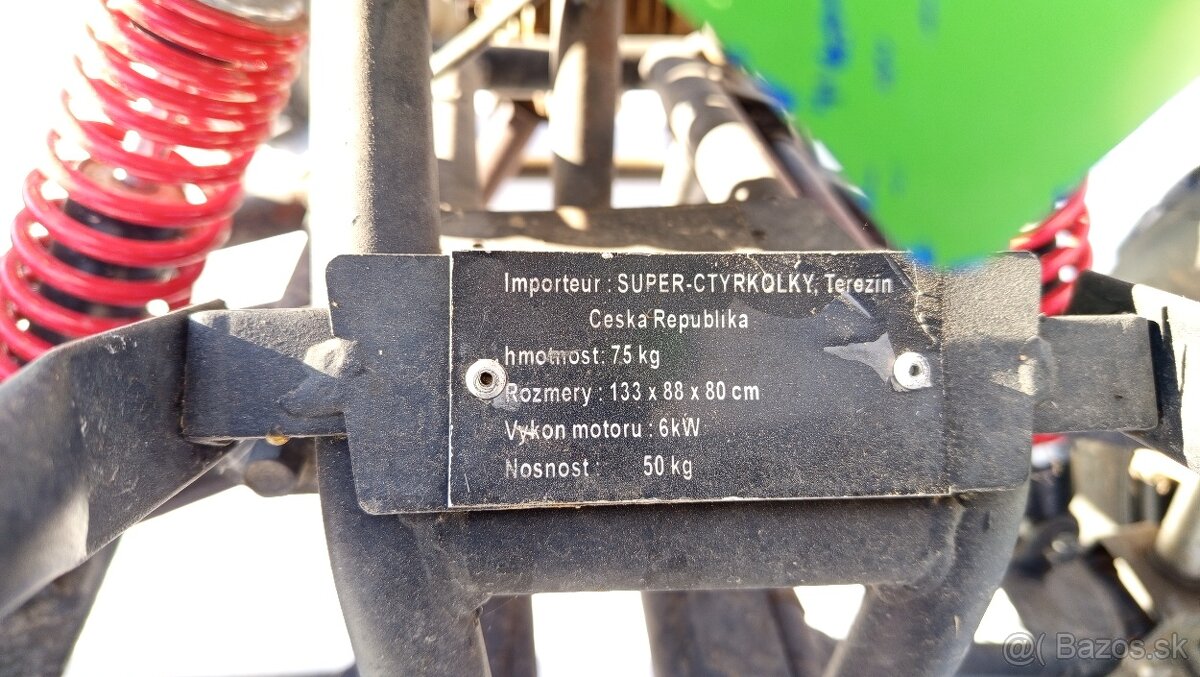 Predám Štvorkolku ATV 110cm3 - 6