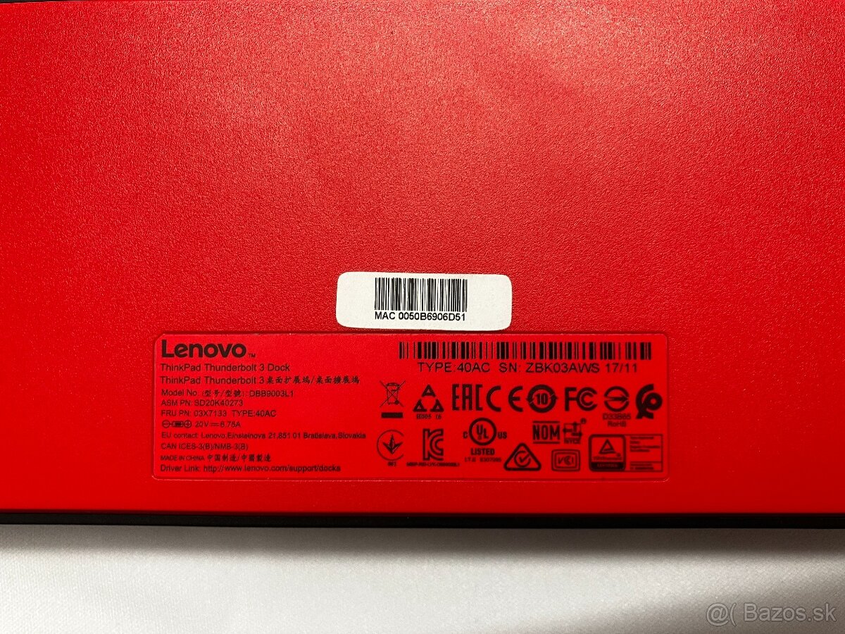 ThinkPad Thunderbolt 4 Workstation Dock - 6