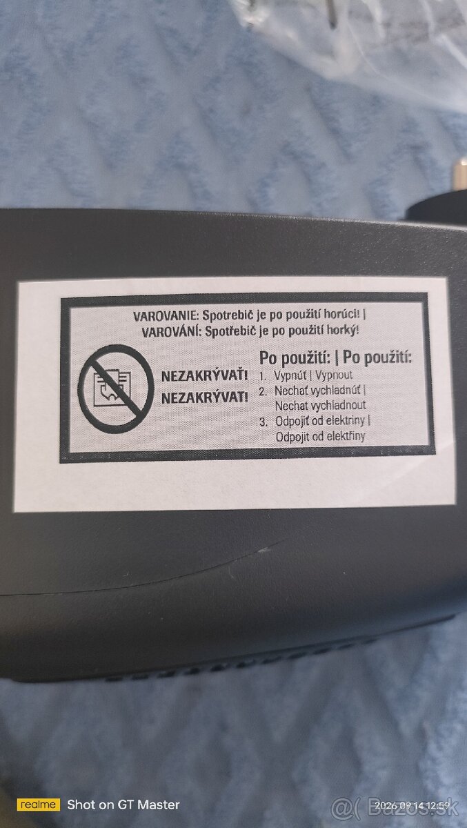 Predám mini elektrický ohrievač Starlyf - 6