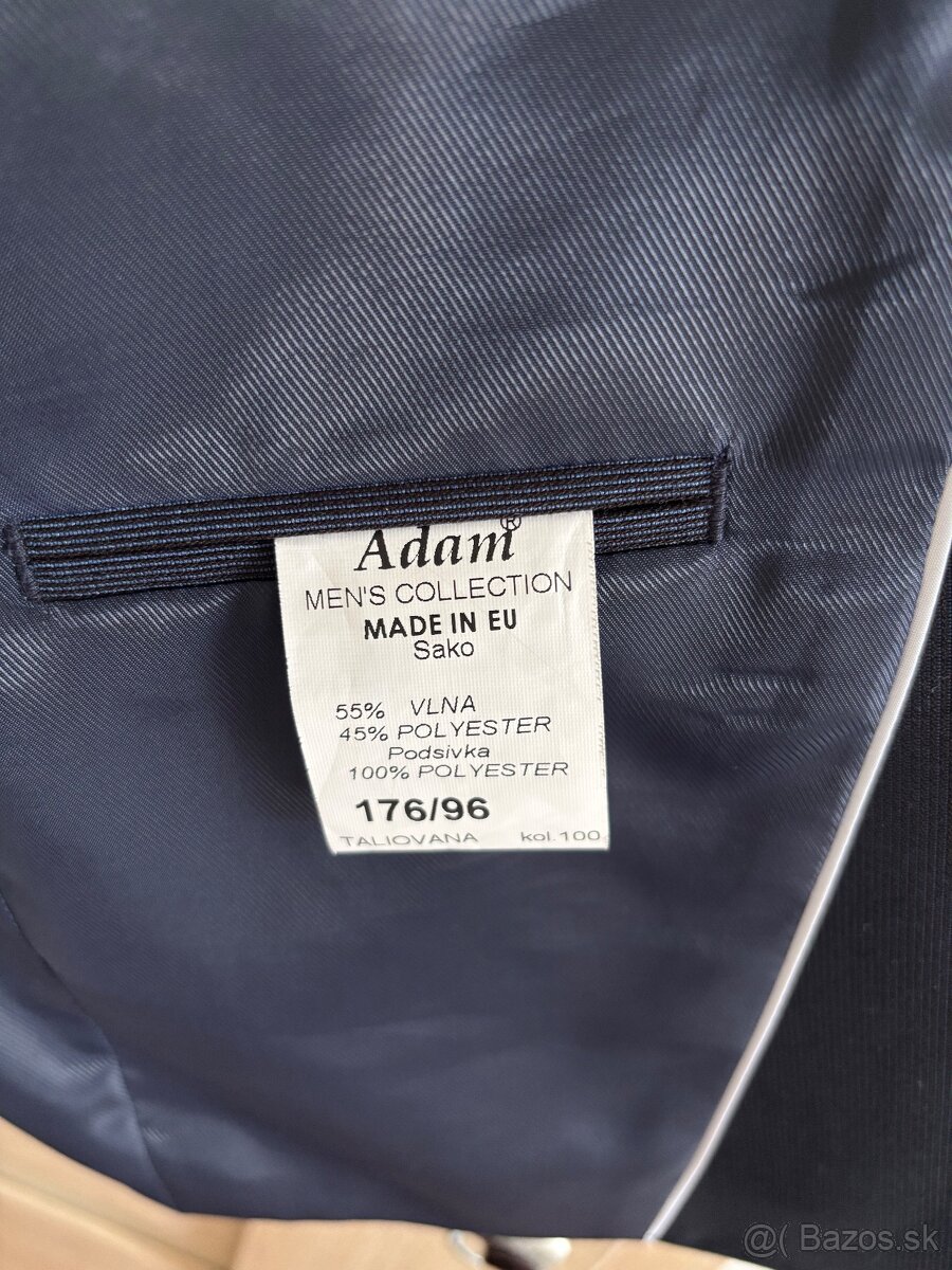 Predám oblek zn. Adam - 6