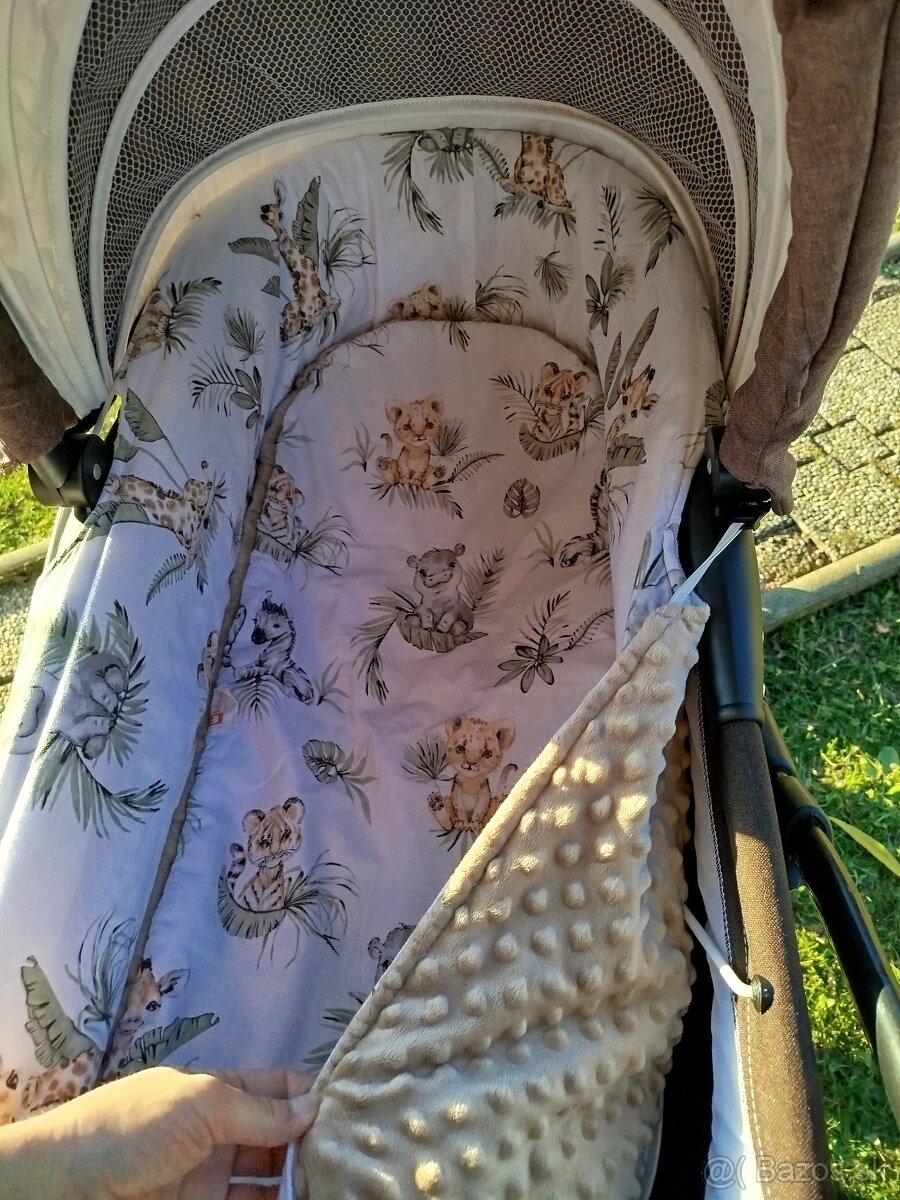 Hnedý kočiar 3-kombinácia - 6