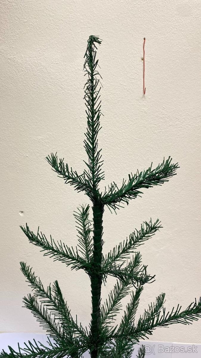 Umelý, socialistický, retro vianočný stromček, strom - 6