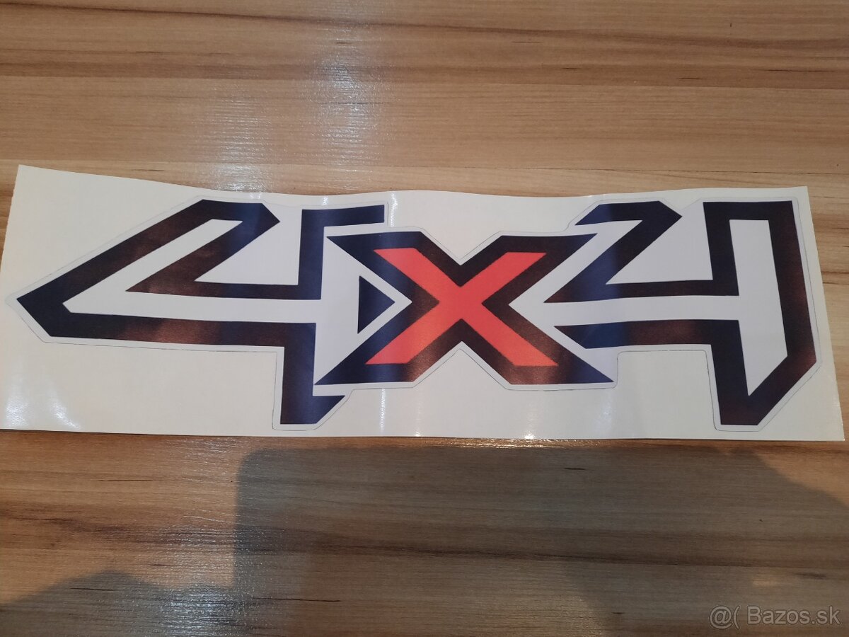 4x4 NÁLEPKA UNIVERZAL VEĽKÁ 30 X 10 CM - 6