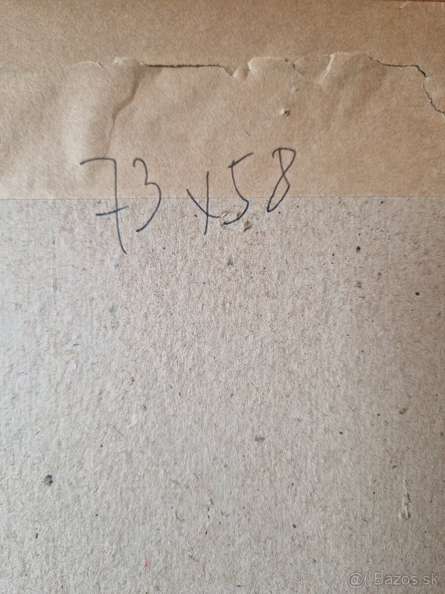 Originál Obraz Eduard Milén kytica - český akademický maliar - 6