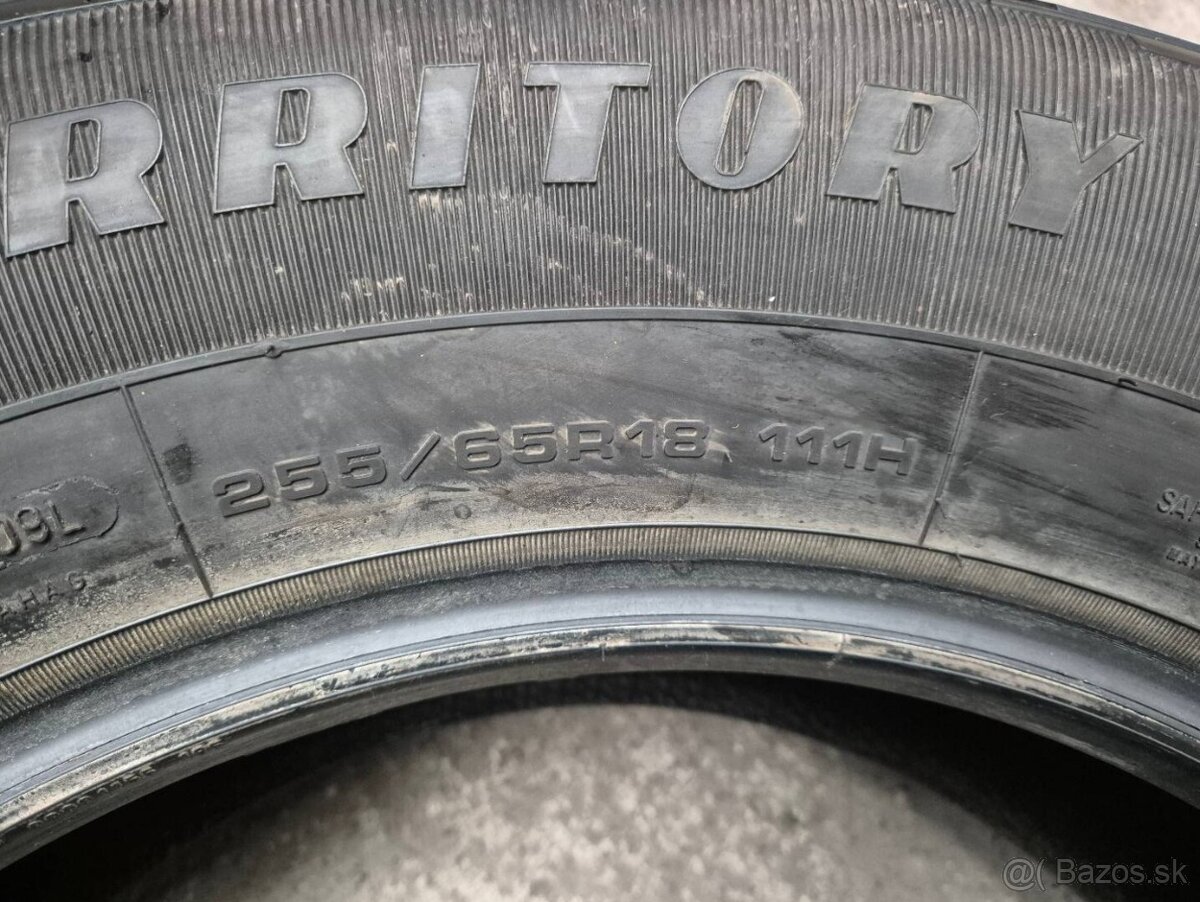 255/65 r18 letné 4 ks GOODYEAR - nejazdené - 6