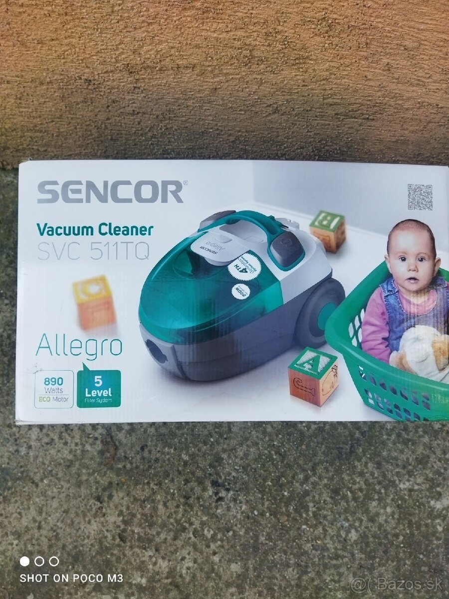 Vysávač Sencor vacuum cleaner svc 511TQ - 6