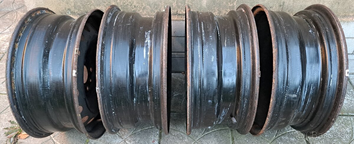 Zimné Pneumatiky 195/65 R15 91T, disky 6Jx 15H2 ET31,5 - 6