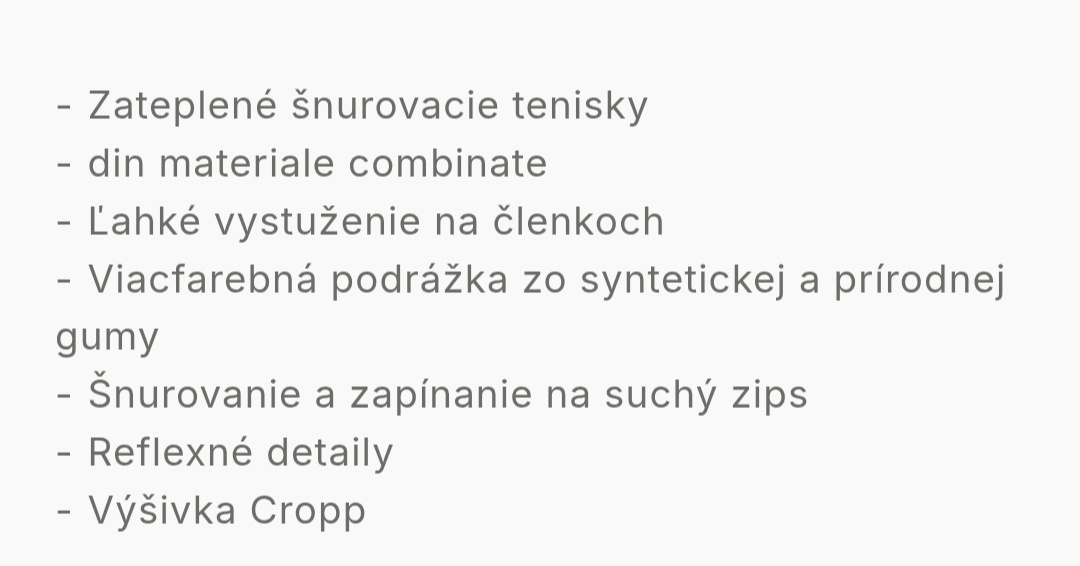 Pánske zateplené tenisky- 41 - 6