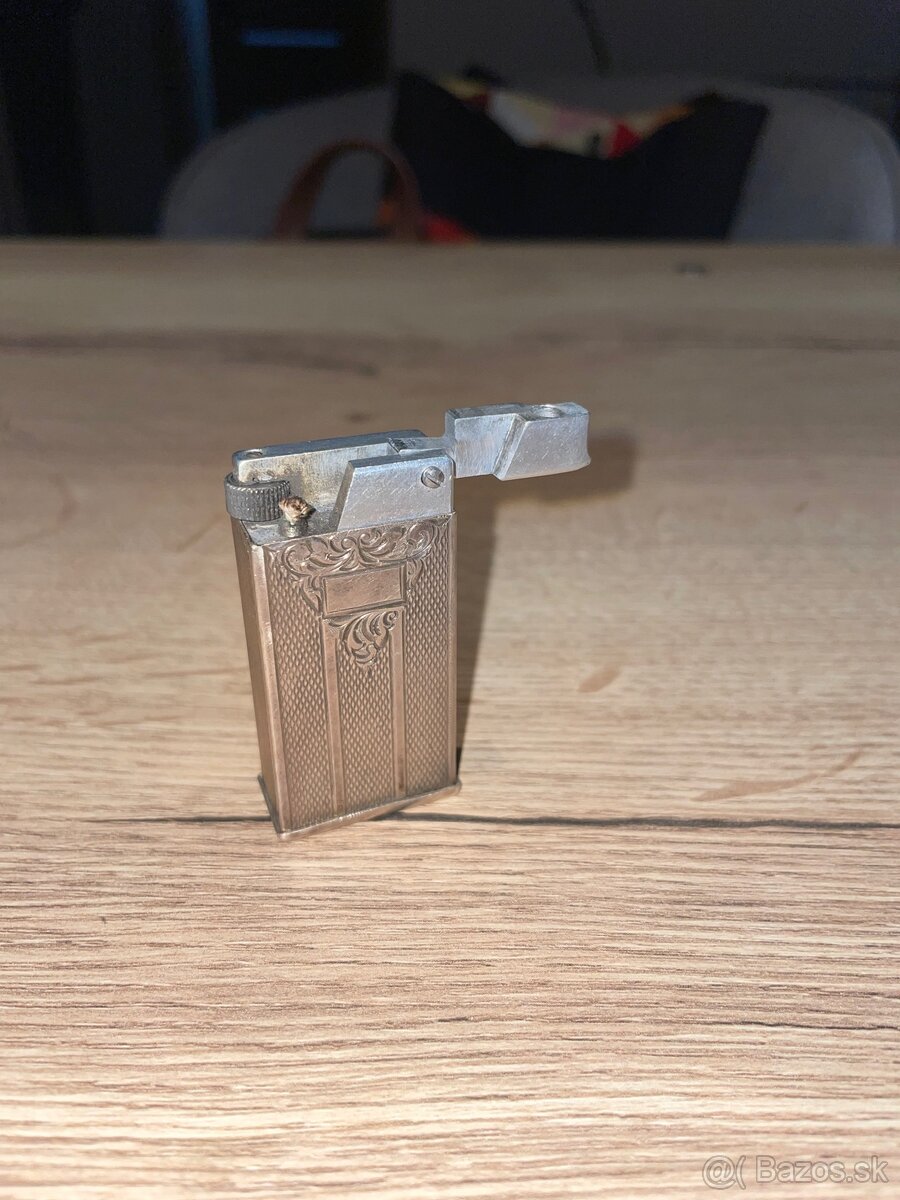 Strieborný benzínový zapaľovač - 6