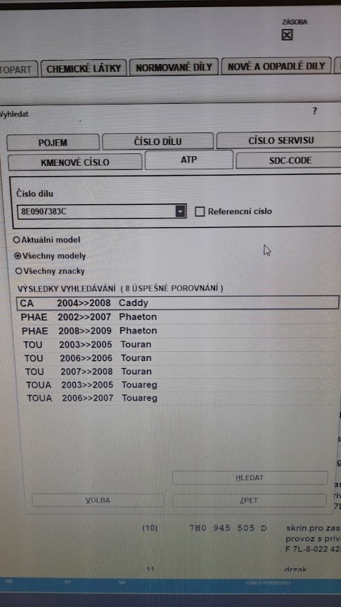 TOUAREG 7L 8E0907383A RJ Ťažné zar. - 6