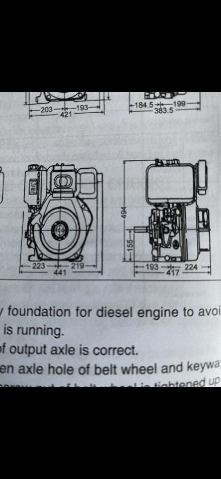 Koop 192F diesel - 6