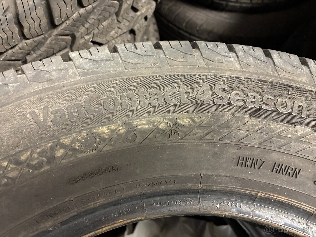 Celoroční pneu Continental, cena za 1 ks - 6