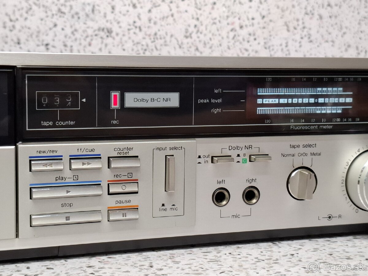 TECHNICS M226 》 STEREO CASSETE DECK 》DOLBY B C - 6