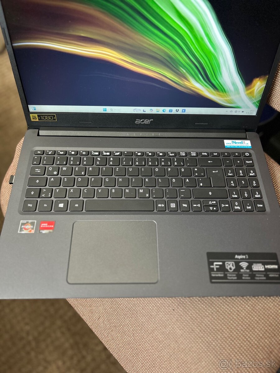 💻 Acer Aspire 3 – Ryzen 3, 8GB RAM, 256GB SSD - 6