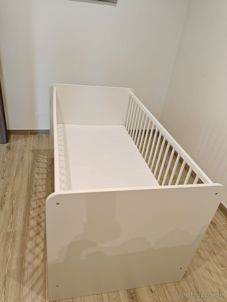Detská postieľka biela - 6