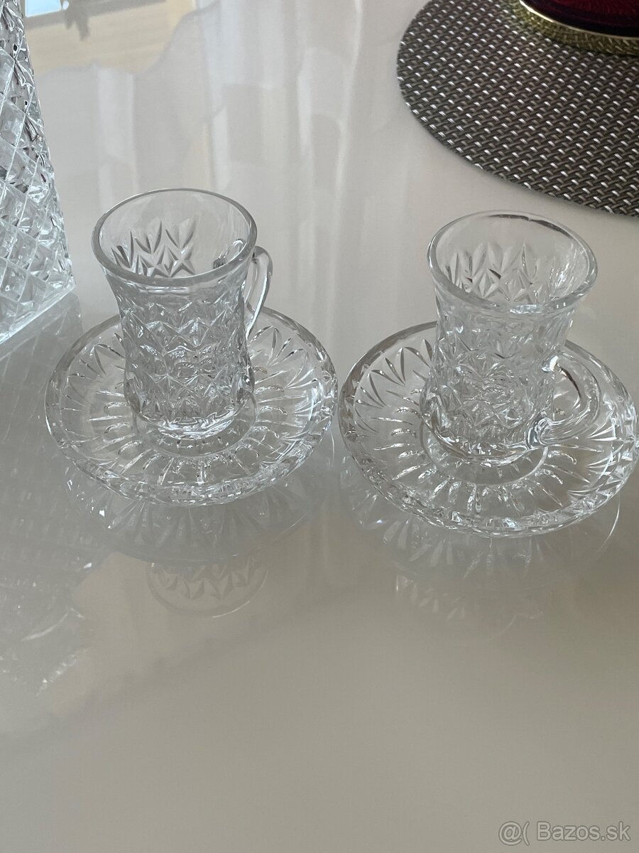 Karafa + poháriky - 6