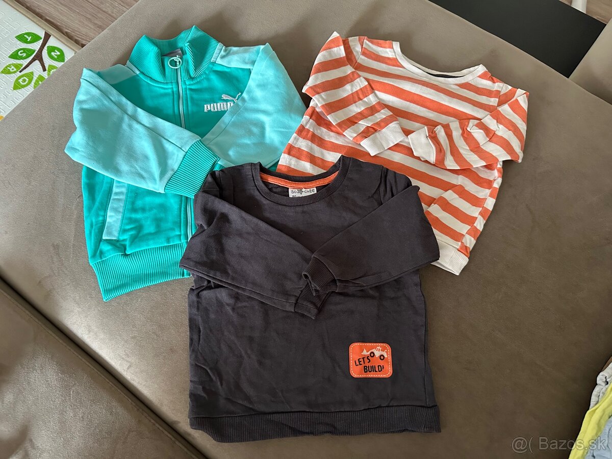 Balík oblečenia - veľkosť 74/80 - 6