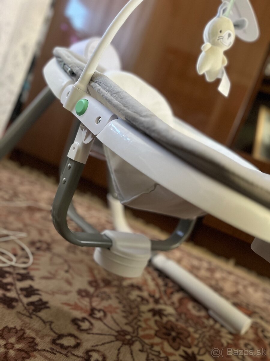 Elektrická hojdačka pre bábätko Ingenuity – ako nová - 6