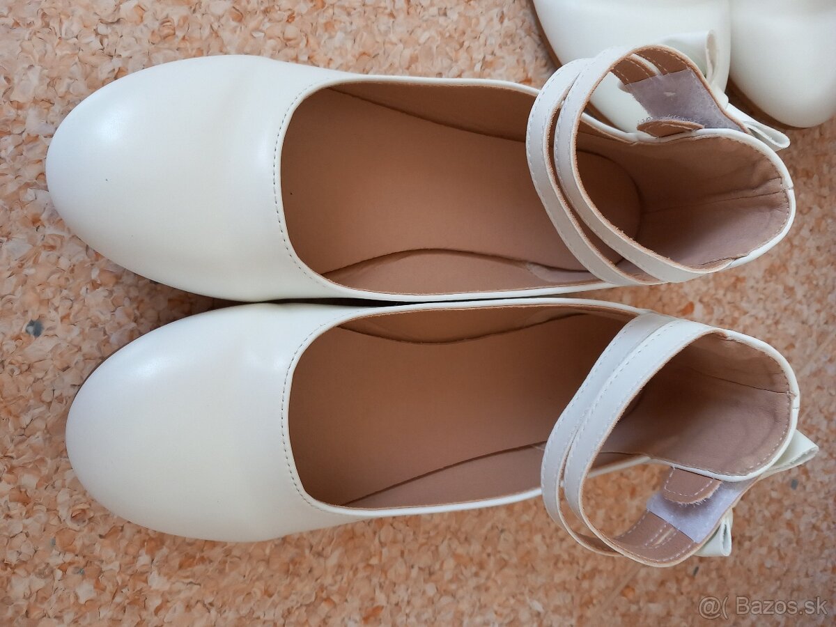 Topánky na svadbu, 1.sv.prijimanie vn.dl. 23 cm - 6