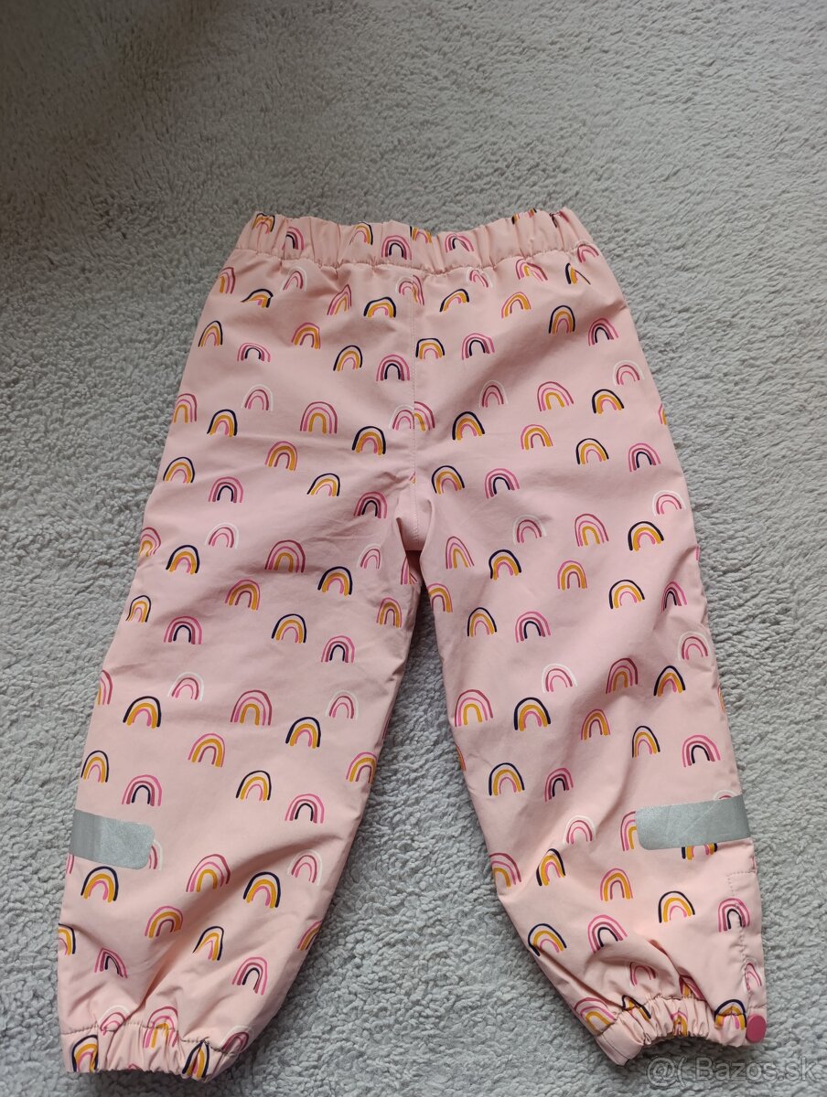 Zateplený set do dažďa + softshellová bunda 98 (2-3 roky) - 6