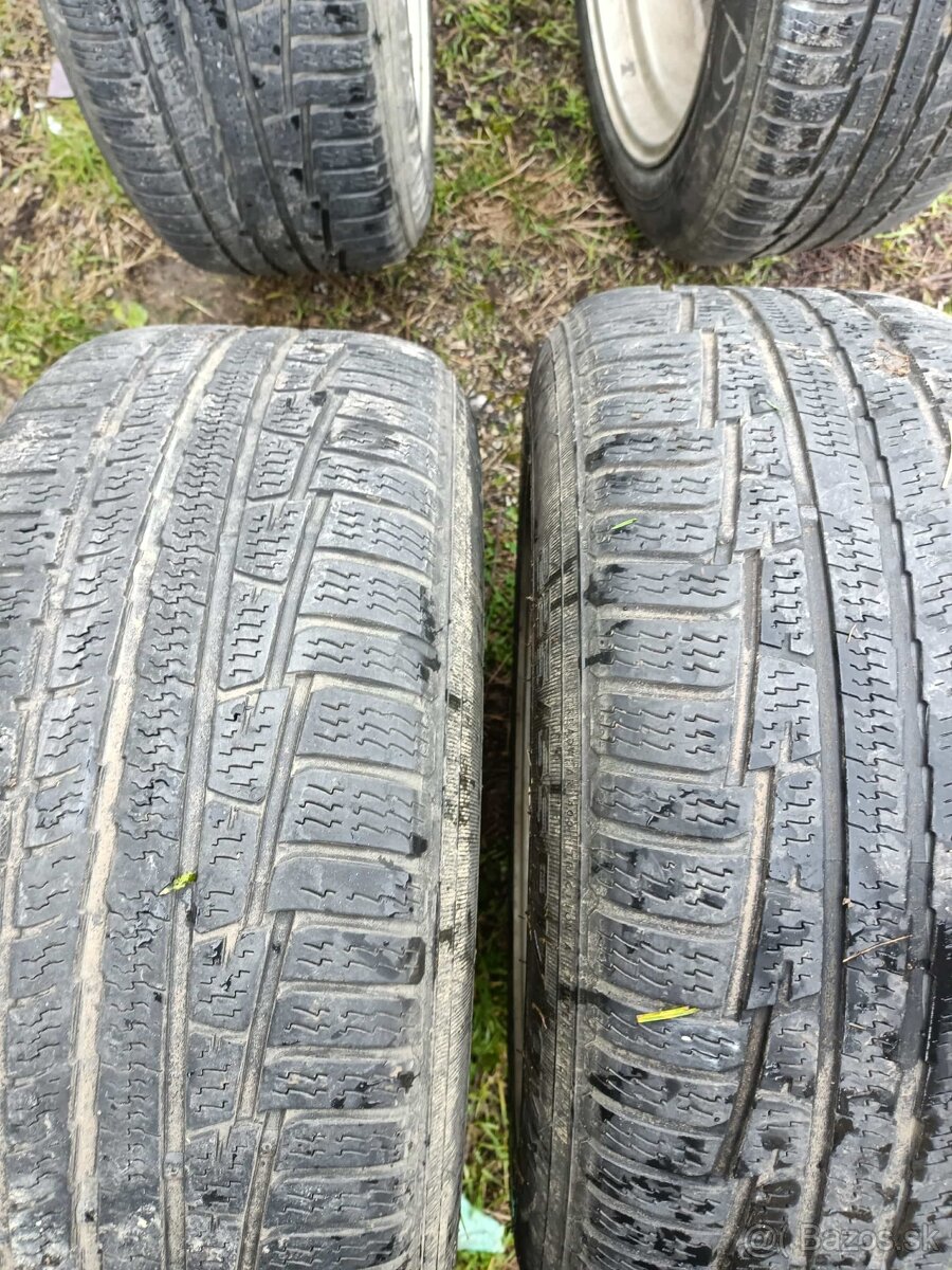 ❄️zimné 4ks alu disky orig. Ronal 5x112 R17 225/55 r17 - 6