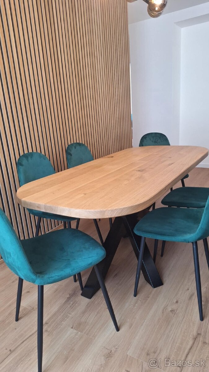 Dubové stoly z masívu – moderný & nadčasový dizajn - 6