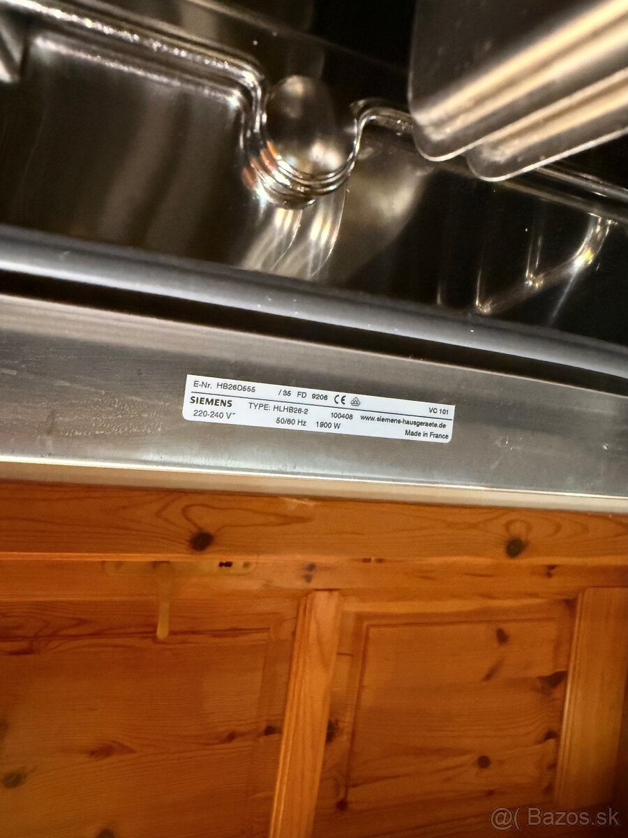 Predám vstavanú párnu rúru Siemens - 6