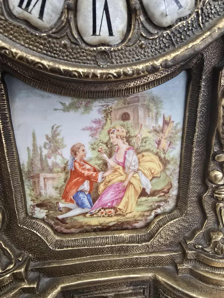 Krasne bronzove krbove hodiny cislo 17 - 6