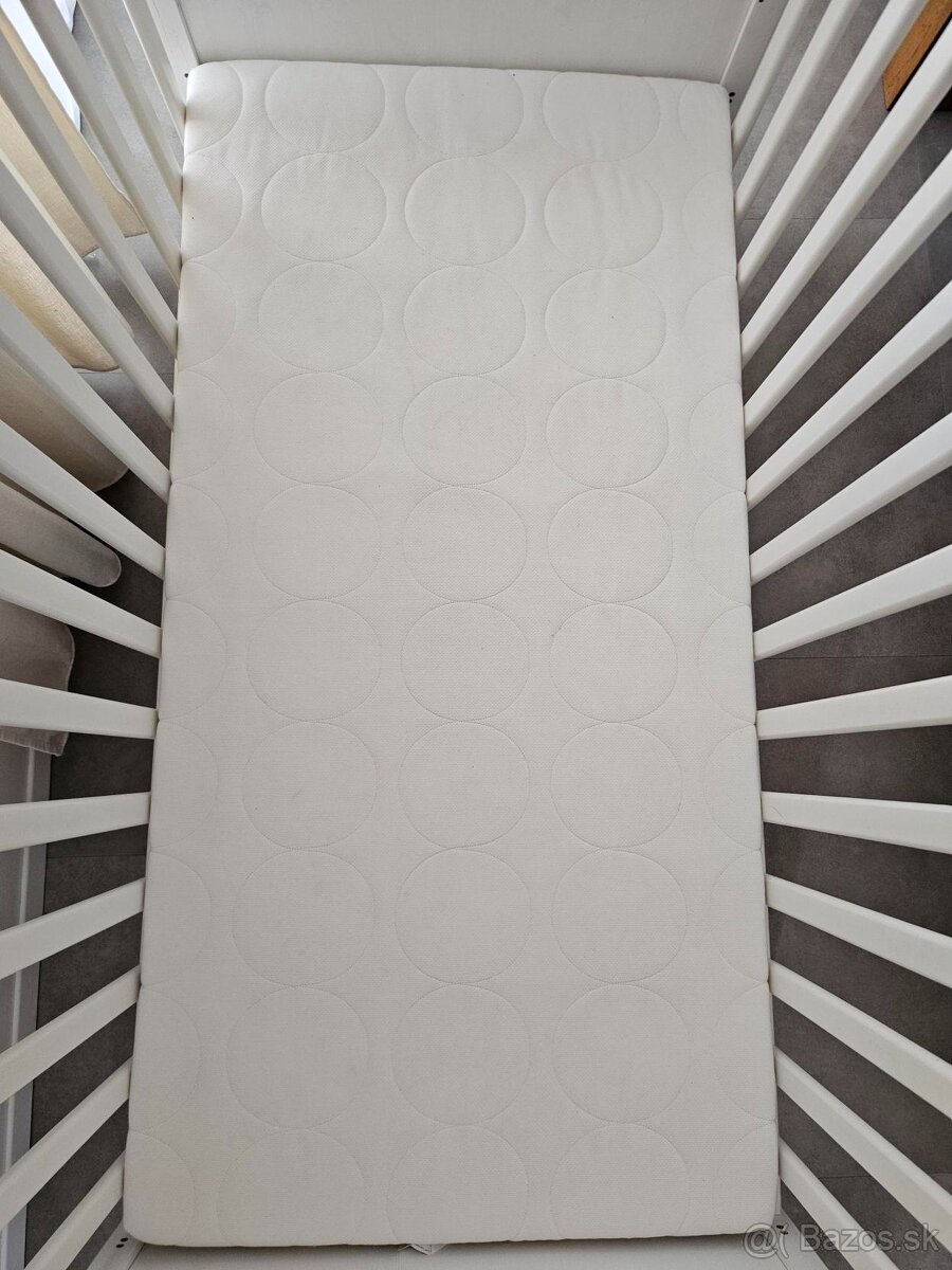 Na predaj: detská postieľka IKEA SUNDVIK s matracom - 6