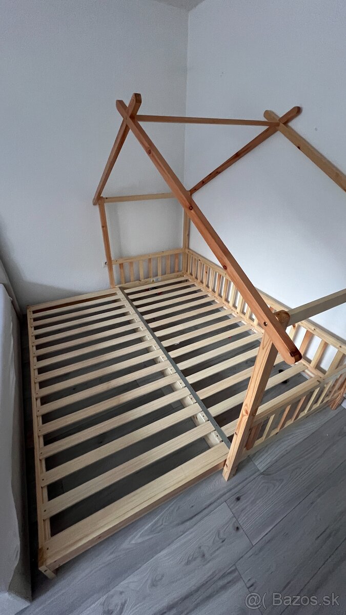 POSTEĽ DETSKÁ + ZÁVESY + MATRACE - 6