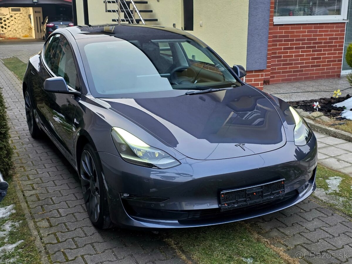 TESLA MODEL 3 PERFORMANCE FACELIFT BLACK PACKET PERFORMANCE - 6