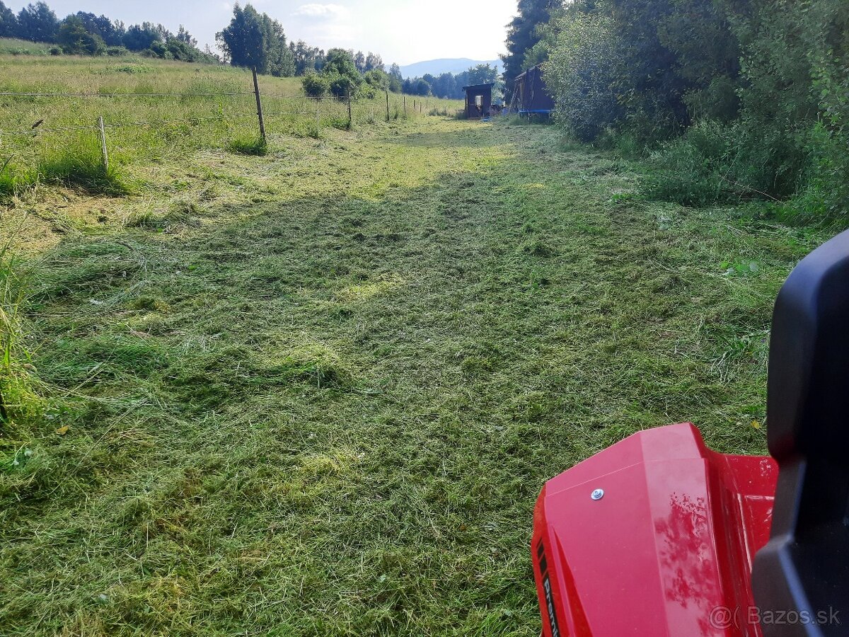 Traktorový mulčovač, kosačka Solo by Alko + snežný pluh - 6