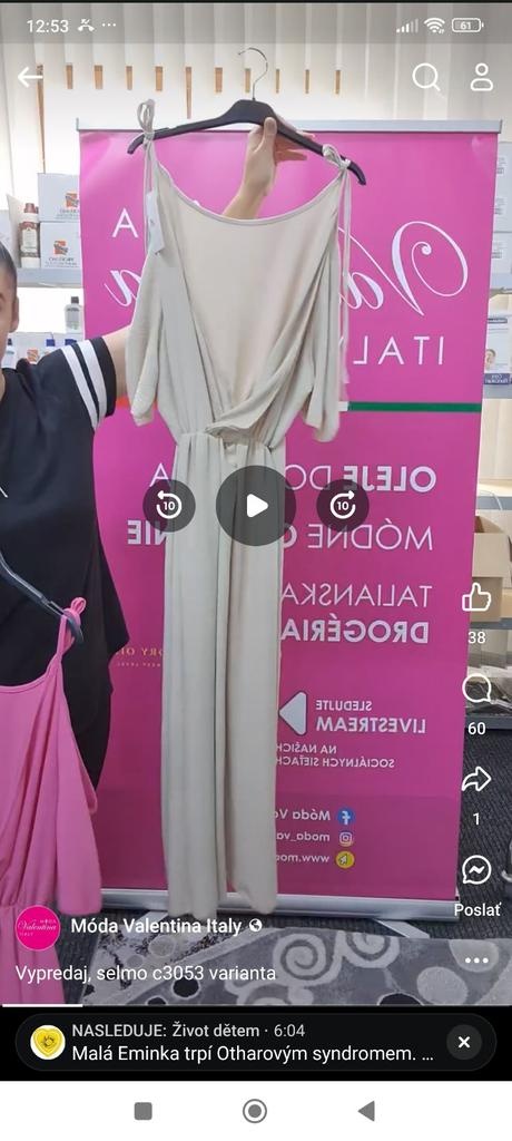 boho šaty univelkost nove - 6