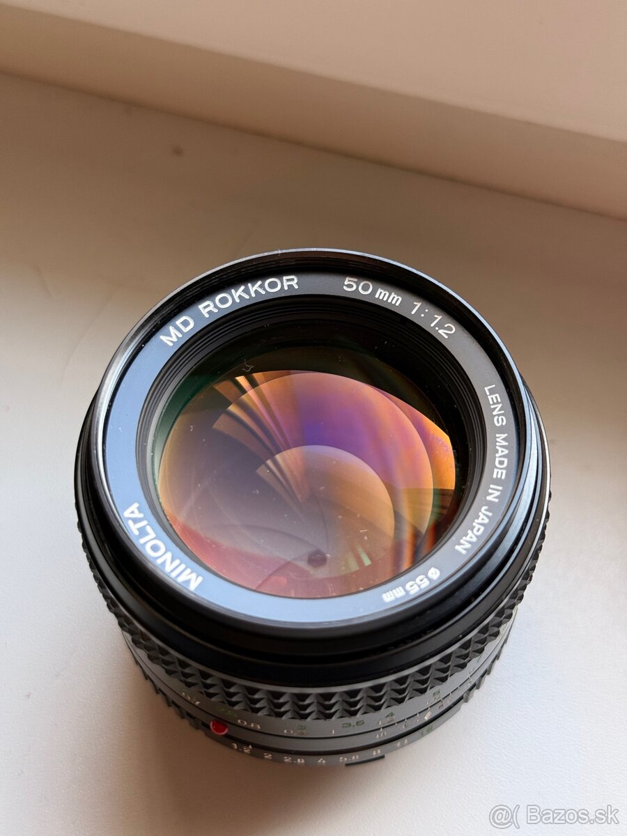 ✅ Minolta MD rokkor 50 mm 1,2 f - 6