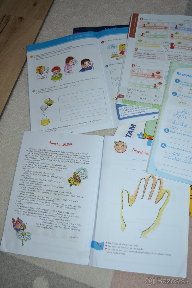 Knižky a pracovné zošity 10 ks pre 2. ročník ZŠ - 6