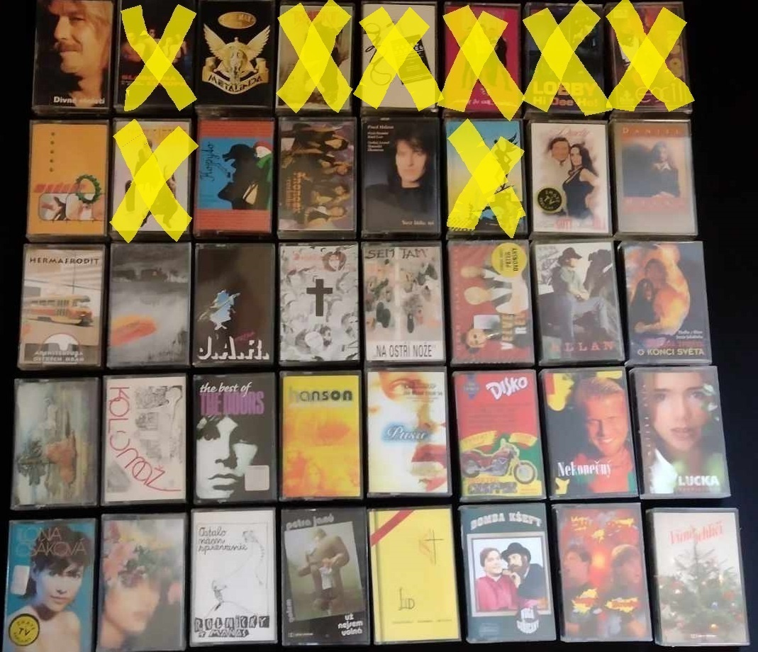 MC kazety-hudba-hovorené slovo - 6