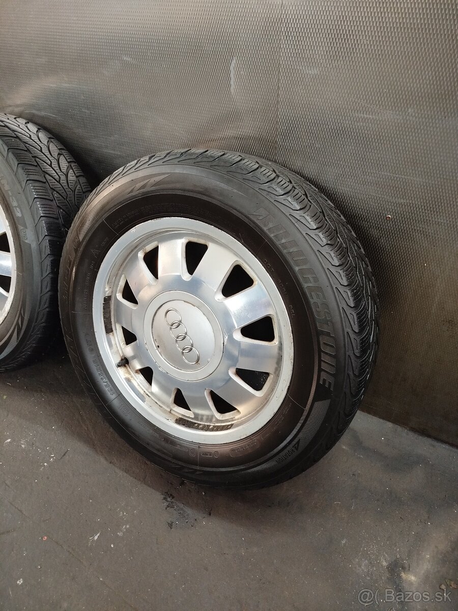 5x112 R15 originál Audi kované elektróny pneu 195/65 r15 5mm - 6