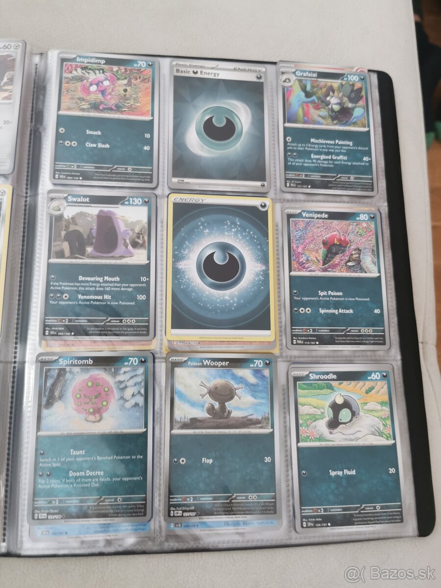 Krásny Pokémon album A4 plný kariet +darček - 6