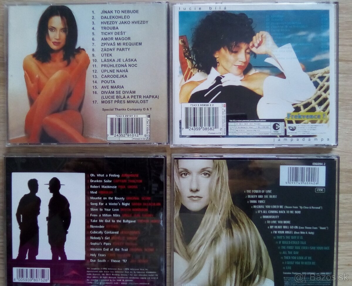 CD rôzne - 6