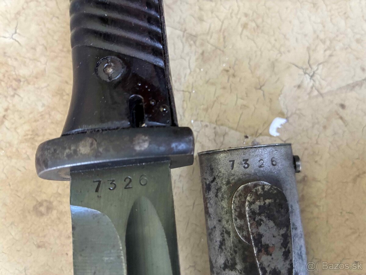 Nemecký bodák sčíslovaný - 6