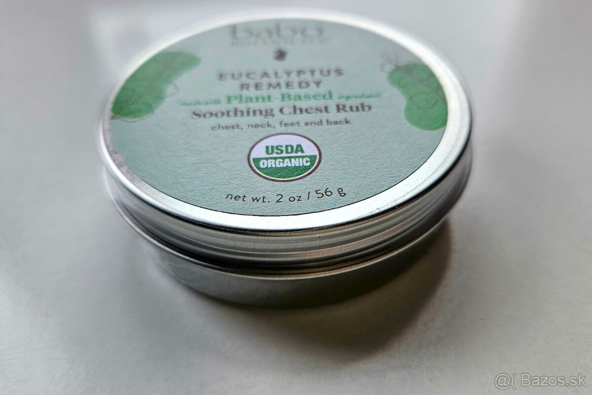 organický eukalyptový balzam pri prechladnutí - 6