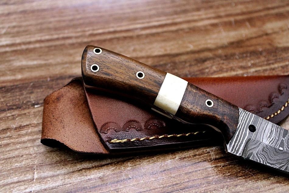 Damaskový lovecky nôž.1375/56 - 6