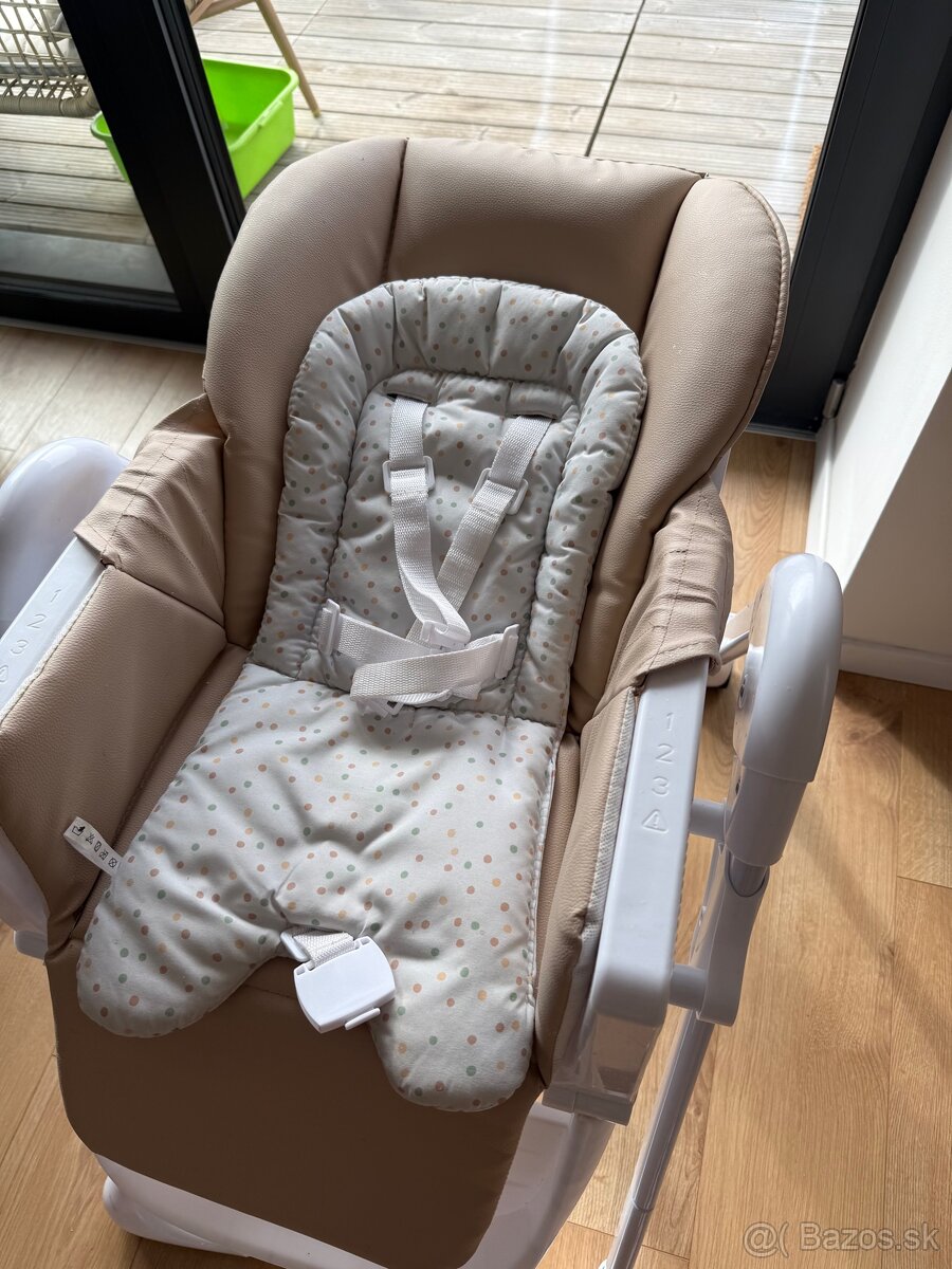 Kinderkraft tummie 2v1 stolička - 6