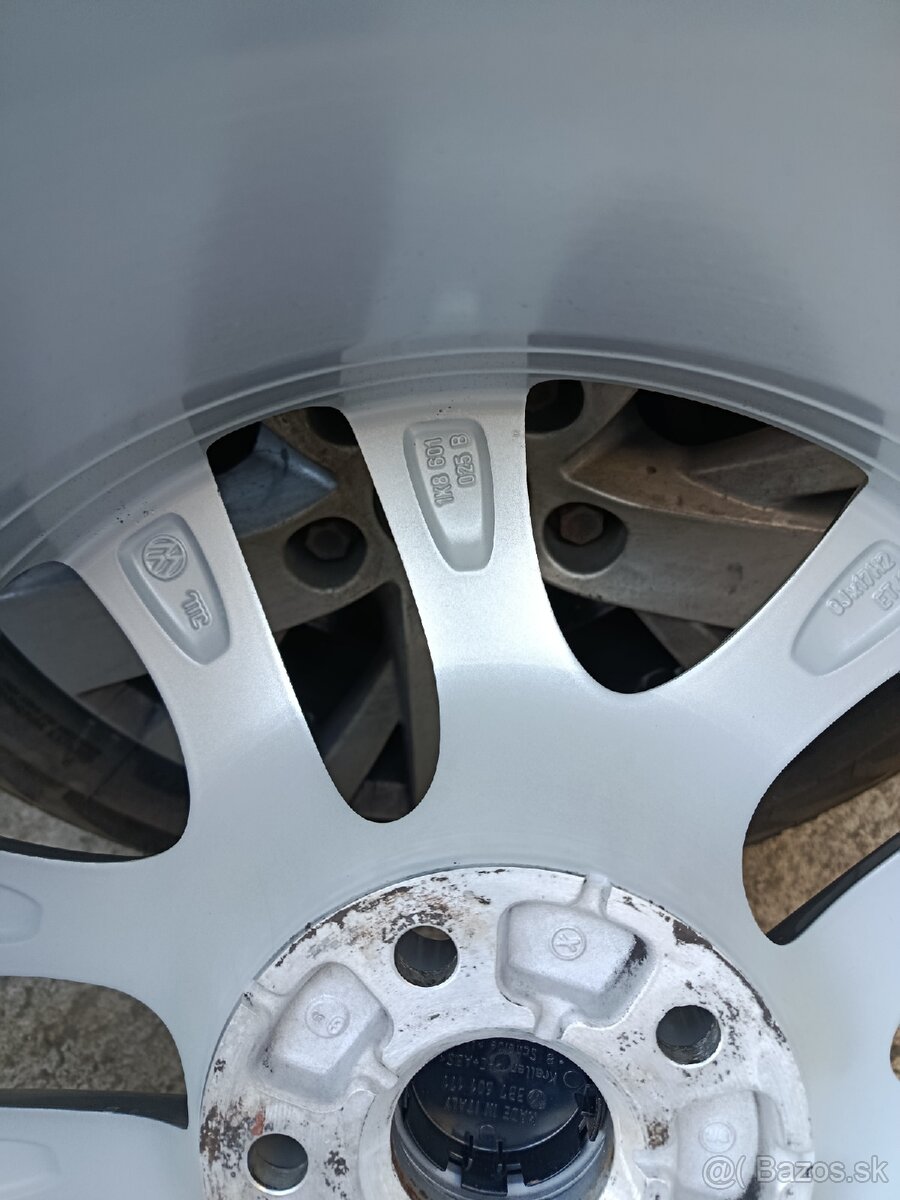 Predám kolesá Vw 5x112 R17 - 6