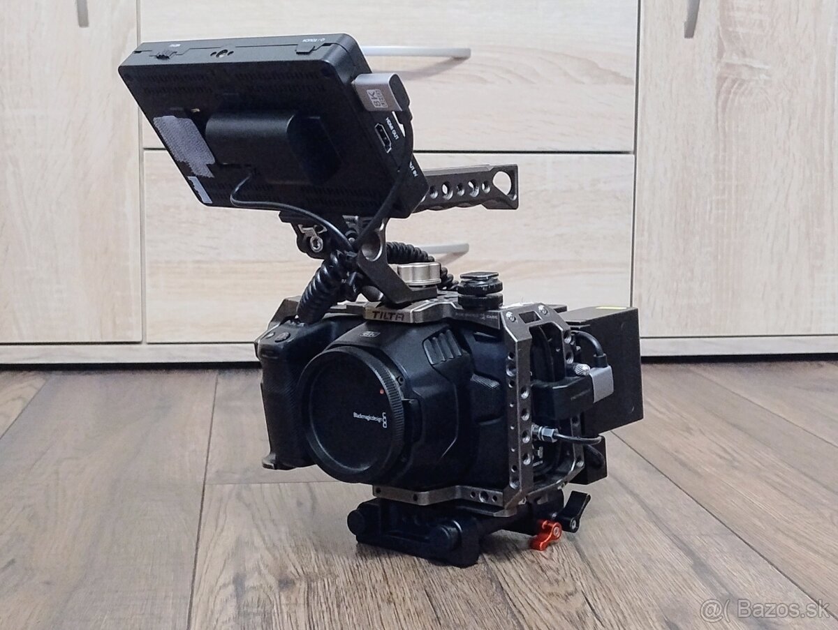 Blackmagic Pocket Cinema Camera 6k - kompletný kit - 6